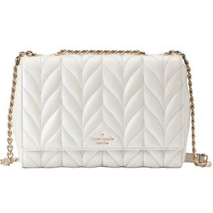 Kate Spade Briar Lane Quilted Mini Emelyn in Ivory